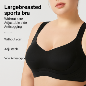 เสื้อชั้นในยกกระชับหน้าอกไร้โครง ทรงเต็มคัพ ไร้ตะเข็บ ดันทรงสูง ป้องกันการหย่อนคล้อย เสื้อชั้นในปรับขนาดได้ กางเกงชั้นในผู้หญิง