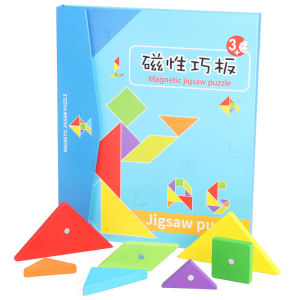 Kid Magnetic Jigsaw Puzzle Quite Book Increasingly Difficult Patterns Early Education Jigsaw Puzzle