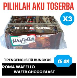 Roma Wafello Choco Bst 15 gr - ( HARGA 3 RENCENG )