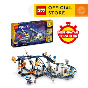 LEGO Creator 31142 Space Roller Coaster Building Toy Set (874 Pieces) Roller Coaster Toys (9 Tahun+)