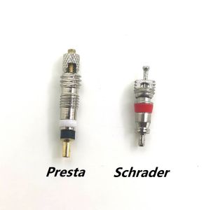 Bicycle Presta Valve Core Tyre Valve Core Schrader Valve Core Tubeless Road Bike MTB Bike (Sliver)