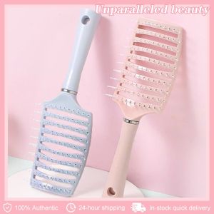 Hair Scalp Massage Comb Hairbrush Hollow Ribs Comb High Top Fluffy Styling Hair Brush Mothers Day Gift