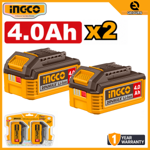INGCO 20V BATTERY VALUE PACK | ONE BATTERY FITS ALL P20S CORDLESS POWER TOOLS