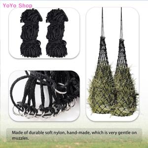 💕 YoYo Shop 💕 Haylage Net Durable Horse Care Products Small Holed Hay Net Haynet Equipment