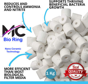 Bioring Filter Aquarium 1 Kg Bio Ring 1Kg Aquascape Penyaring Bakteri Jahat Kotoran