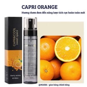 Xịt thơm quần áo MAIBA khử mùi ẩm mốc lưu hương cơ thể giày dép khử mùi mồ hôi xịt thơm phòng CaPri Cool 7 mùi hương 100ml