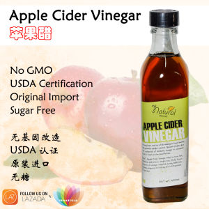 [GHLL] Natural Apple Cider Vinegar 苹果醋  醋 Cuka Epal 400ml