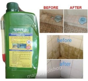 TOPRON PEMBERSIH LANTAI KAMAR MANDI PEMBERSIH PORCELAIN ANTI KERAK AMPUH MEMBERSIHKAN KUMAN 1 LITER