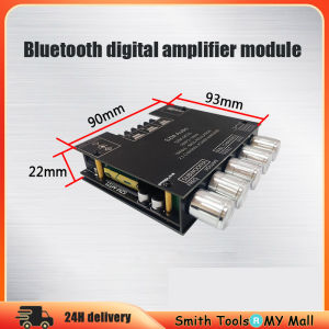 Smith Tools subwoofer amplifier ZK-MT21 2.1 channel bluetooth 5.0 subwoofer power amplifier board 50WX2+100W high power audiofitting