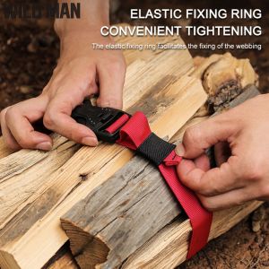 Nylon dây buộc hàng hóa hành lý Fastener vành đai cho cắm trại và Đi Bộ Đường Dài Ngoài Trời thiết bị sinh tồn với khóa tháo nhanh