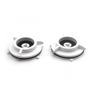 Pair Of Speaker Stands For Audiory Devices NAB Hub Adapters Lockable for Reel To Reel Tape Recorder 1 Pair