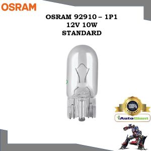LAMPU PUTIH SIGNAL OSRAM 92910 1P1 12V 10W STANDARD INDICATOR LIGHT MOTOR