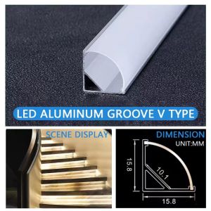 Stair Waterfall step lamp controller Indoor Staircase Step Lights Inductive switch 24V Recessed Buried Wall Lamp for Villa stair steps