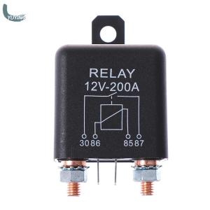 YUYIN4 พัดลมมือถือ แรง รีเลย์เครื่องกว้านสำหรับรถยนต์รถตู้เรือ4ขา12V 200แอมป์สำหรับงานหนัก