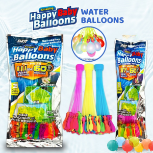 BALON AIR ISI 74 PCS SATU SET UNTUK MAINAN ANAK / WATER BALOONS FOR KIDS ISI 74 PCS