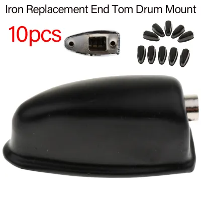 Pack of 10 Iron Replacement End Tom Drum Mount Lugs for Drum-Player NEW