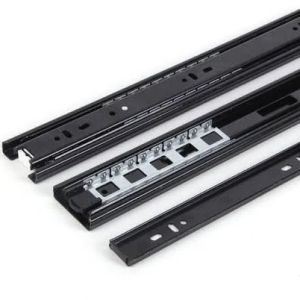 AWM Drawer Soft Close Full Extension Ball Bearing Sliders Slaid Laci Lanjutan Penuh untuk Laci Ofis Roda Laci