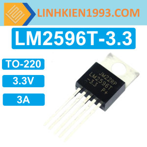 LM2596T-3.3 IC Điều Chỉnh Giảm Áp 3.3V 3A chân dán TO-220-5