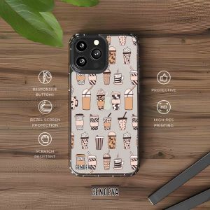 Case iPhone 11 12 XR 8 11 Pro X XS Case iPhone 7 Impact Case Clear Case Custom GENOEVA GEN055