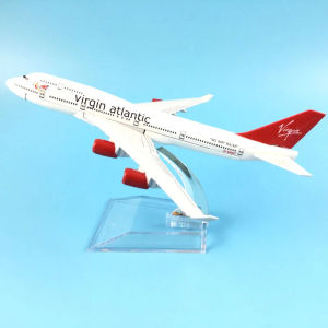 2025FREE SHIPPING 16cm Alloy Metal Model Plane 737 VIRGIN ATLANTIC  AIRCRAFT MODEL  TOYS AIRPLANE BIRTHDAY GIFT Kids Toys