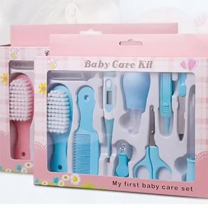 [ATS] 13 pcs Set Baby Kids Health Care Grooming Nail Hair Brush Kit