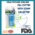 [Healthcare.Online Pharmacy] FULLICON Pill Cutter With Scrap Cellector  1 Unit (BPA FREE) (FDA Approved) Pemotong Tablet. 