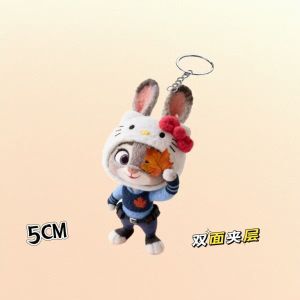 Zootopia 2 Móc khóa ba lô acrylic hợp tác Judy Cute Nick Couple quà tặng