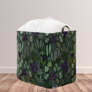 HOMEKING | 100L Foldable Drawstring Laundry Basket Extra Large Light Weight Durable Dirty Clothes Hampers With Handles
