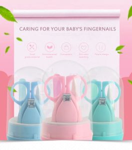 Gunting Kuku Bayi Set 4in1 Baby Nail Clipper Set Manicure Baby Set