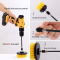 3Pcs Drill Brush Set Electric cleaning brush kit All Purpose Drill Brush Grease Cleaning Tools. 