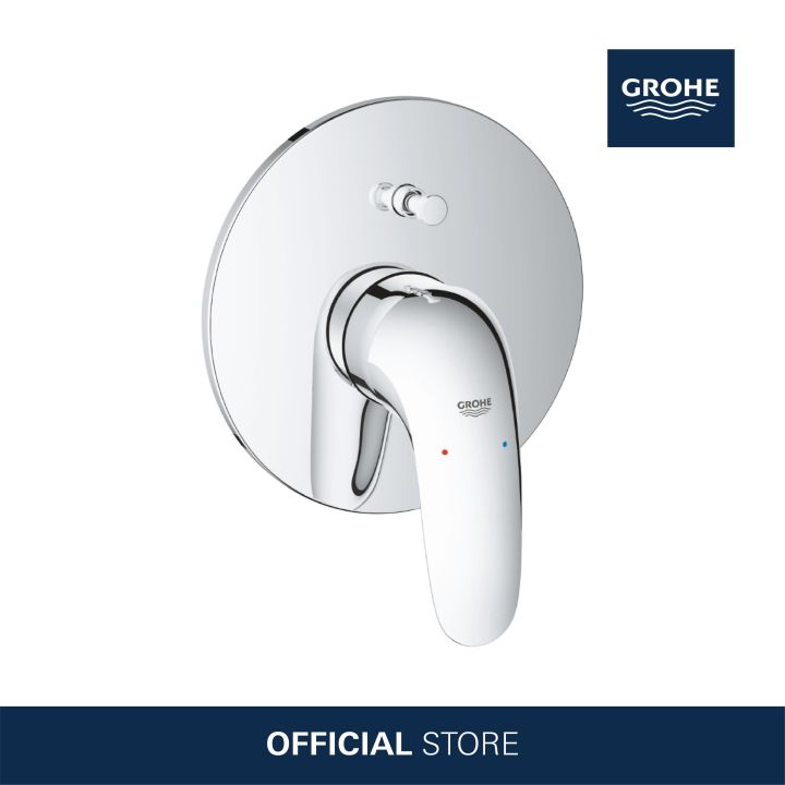 GROHE EUROSTYLE SINGLE-LEVER BATH/ SHOWER MIXER WITH 2-WAY DIVERTER ...