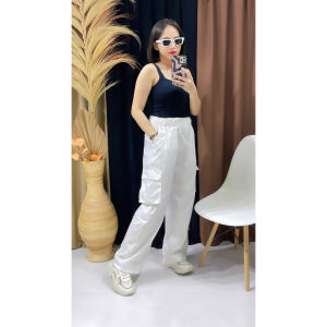 JOSU - SALE 12.12 JAREL PANTS TWISTCONE / CARGO PANT / CELANA KULOT WANITA - FR