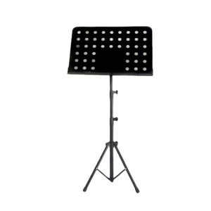 Foldable Lightweight Music Stand ABS Sheet Aluminum Alloy Tripod Stand Holder Height Adjustable Portable Sheet Music Stand