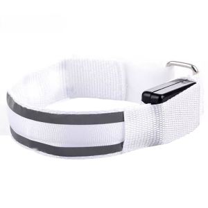 LED Night Running Armband Light Outdoor Sports Battery Type Safety Armband Warning Bike Light Wrist Belt