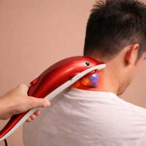 Dolphin Hand Body Massager Alat Pijat Lumba-Lumba Alat Pijat Elektrik Getar Dengan Inframerah