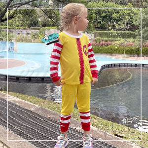 ❤️ piyama anak cowo cewe 3y 4y 5y model mcD mcdonald ❤️