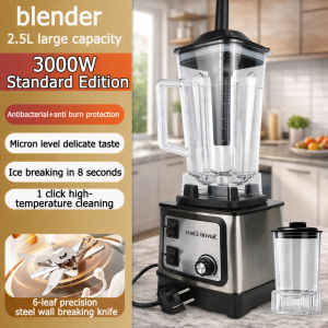 2 in 1 Home Blender Heavy Duty Multiple Function Blender For Fruit And Vegetable Commercial Blender