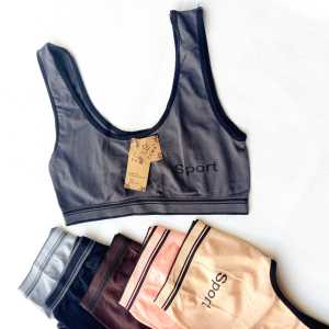 Miniset Bra RAJUT Polos Tanpa Busa 1PCS