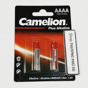 Pin AAAA - 1.5V (4A) (LR8D425-BP2 - LR61) / Camelion Alkaline (Vĩ 2 Viên)