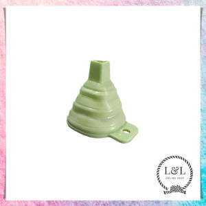 Corong Air Corong Minyak Corong Lipat Bulat Karet Silikon Flexsible Portable Foldable Silicone