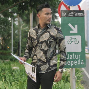 Jayabaya Batik Mahaprana Kemeja Katun Lengan Panjang