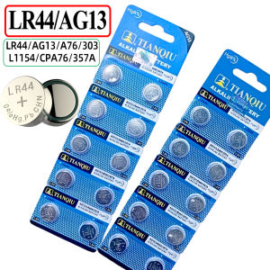 Pin Crnaira AG13 LR44 357A – 1.5V Kiềm Alkaline | Vỉ 10 Viên Chính Hãng Dùng Cho Đồng Hồ Điều Khiển