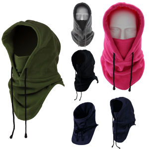 GALLOWAY อบอุ่น รถจักรยานยนต์ นักขี่จักรยาน Moto Hat ผ้าคลุมหน้า กันลม คออุ่น หมวกไหมพรม ยืดหยุ่นได้ เต็มหน้า หมวกขนแกะ หมวกขี่ม้า