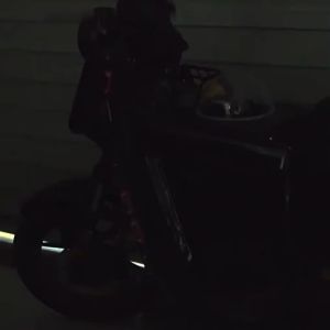 2PCS Wireless LED Solar Motorcycle Strobe Light Waterproof Car Bike Truck Anti-collision LED Warning Light Signal Lamp