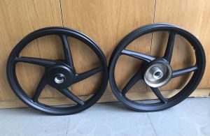 Bán lẻ 1 cái mâm vành đúc 5 cây thắng đĩa đùm gắn lên zin theo xe không chế cháo(1 cái)