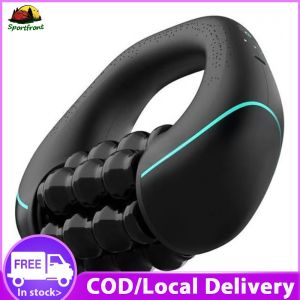 Mini Electric Massage Roller with 3-Speed Rechargeable Design Portable Percussive Massager for Muscle Tension and Pain