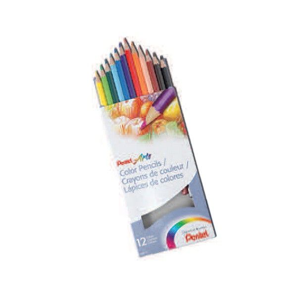 Pentel Color Pencil 12 Colors Art Implements Lazada PH