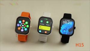 (HD1)LAXASFIT Smart Watch for Men and Women Multiple Sports Modes Health Tracking Monitor Bluetooth Call LAXASFIT jam tangan pintar untuk lelaki dan wanita pelbagai mod sukan penjejak kesihatan pemantauan kadar jantung panggilan Blueto
