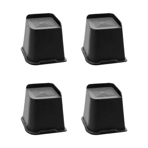4/6Pcs Heavy Duty Bed Lifts Risers Furniture Foot NonSlip Bed Risers Heightening Feet for Table Couch Desk Chair Bed