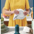 Máy khử độc hoa quả thực phẩm, máy rửa rau củ quả, máy sục ozone rửa thực phẩm, máy khử trùng thực phẩm XIA YIN loại bỏ 99% dư lượng thuốc bảo vệ thực vật và vi khuẩn có hại nhà HT Home + tặng khăn 20k.. 